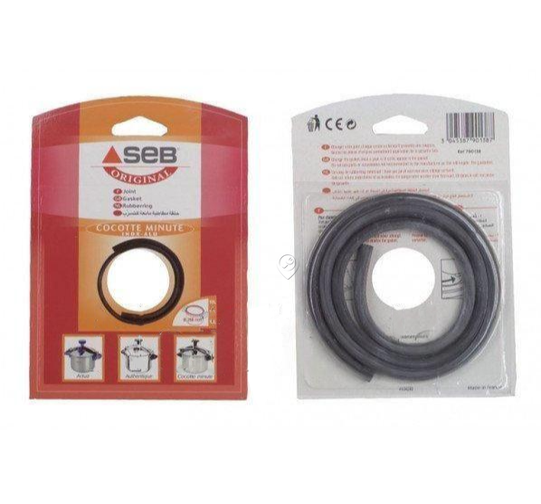 Seb - Garnitură de etanșare pentru oală sub presiune 10l / 12l / 18l - aluminiu - actua / authentiqua / minute - 790138 - pentru SEB TEFAL CALOR MOULINEX - 801000