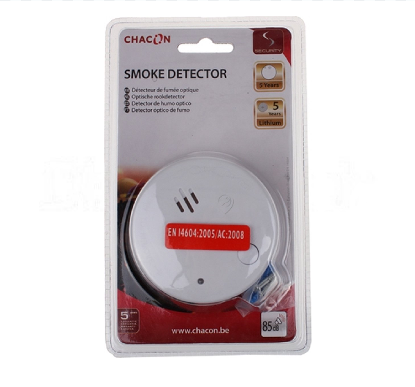 Universal - Detector de fum cu baterii - 5 ani - indicator LED - 34233