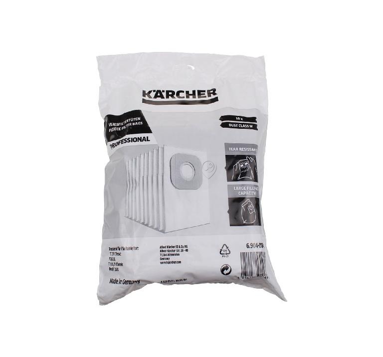 Karcher - Saci filtranți din material - 10 buc., t 7/1 classic, t 8/1, t 11/1 classic - 69040840 - pentru Aspirator