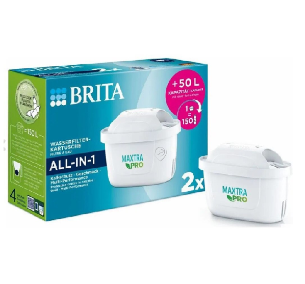 Brita - FILTRU APA MAXTRA PRO ALL-IN-1, 2BUC - 1050413 - pentru Tratament apă