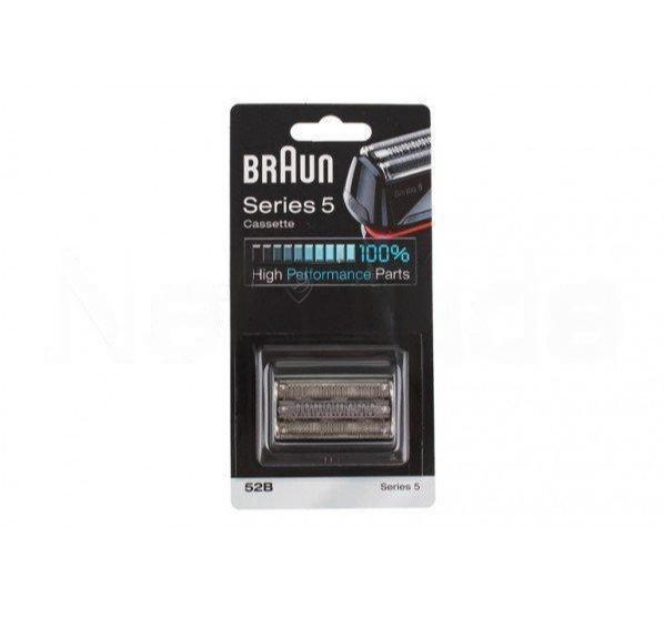 Braun - Pachet combinat 52b / Rezerva aparat de ras - seria 5 - negru - 81631167 - pentru Aparat de ras BRAUN - 5020S