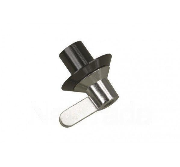 Smeg - Buton cromat cu aripă - 694975086 - pentru Plită/Cuptor SMEG - CE9CMX