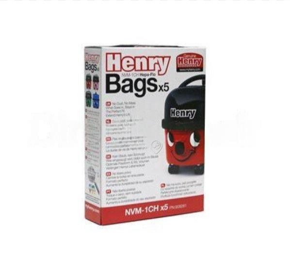 Numatic - Sac de praf Henry Hepa-Flo - set 5 bucăți - NVM1CH - pentru Aspirator