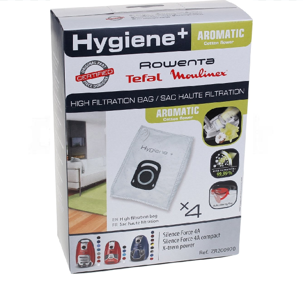 Rowenta - Sac de aspirator cu aromă igienică - ZR200920