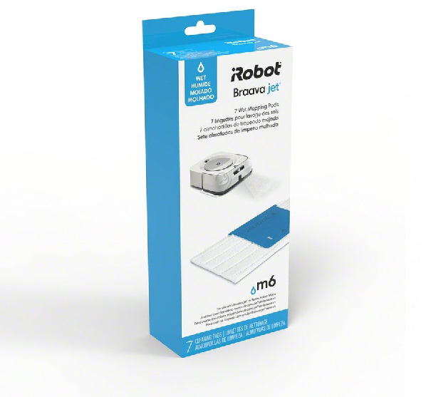 Irobot - Lavete de curățare pentru utilizare umedă Braava m6 - 7 bucăți - 4632822 - pentru Aspirator robot