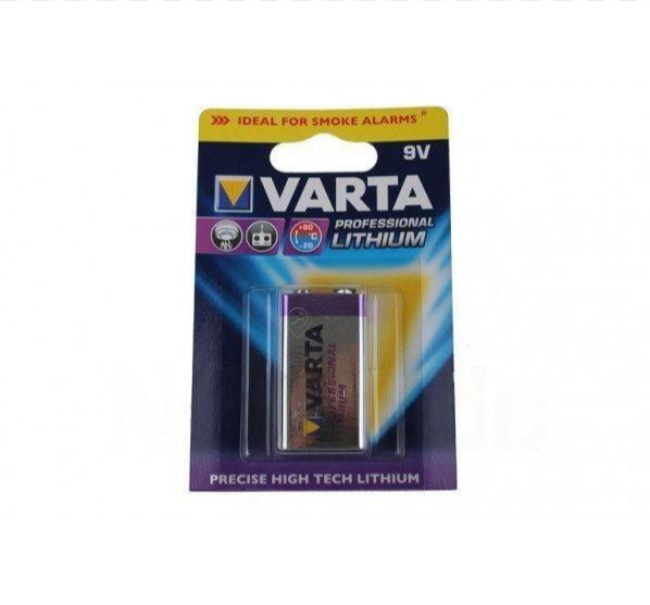 Varta - Baterie litiu 9V pentru detector de fum 6LR61 - 6122301401