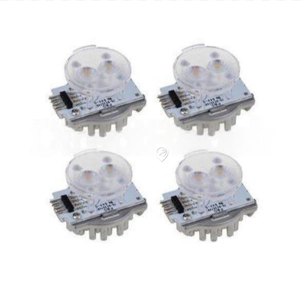 Novy - Set iluminare dualux - spot - 4 buc. - 906310 - pentru Hota