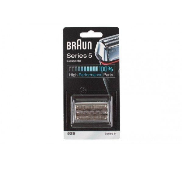 Braun - Pachet combinat / Rezerva aparat de ras - seria 5 - 52s - argintiu - 81384830 - pentru Aparat de ras BRAUN - 52S