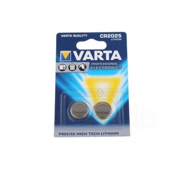 Varta - Baterie tip buton Varta litiu 3V CR2025 blister de 2 bucăți - 6025101402