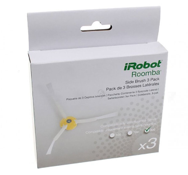 Irobot - Perie laterală cu 3 brațe - set de 3 bucăți pentru Roomba 800/900 - 4415863 - pentru Aspirator robot IROBOT - ROOMBA880