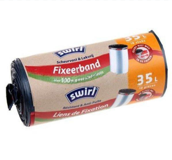 Pungi pentru coș de gunoi cu pedală Swirl cu bandă de închidere - 35 litri - 6780818