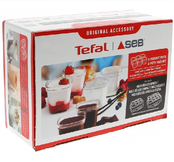 Seb - Borcănele pentru iaurt - ambalate câte 6 bucăți - XF1001E1 - pentru Aparate casnice mici