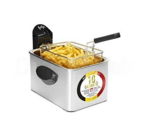 Frifri - Friteuză - 1,5 kg cartofi prăjiți; 4,5l; 3200w; metal aluminiu, 10 ani - F5848