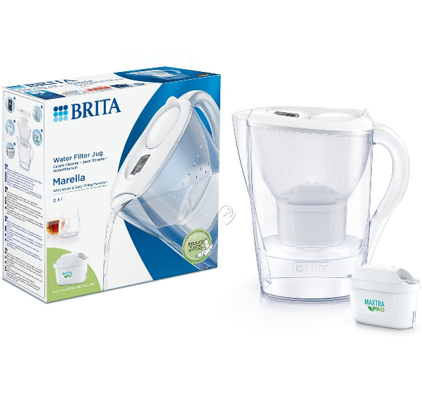 Brita - 1051118 - Cana filtranta marella me4w mxpro alb - pentru Tratament apă