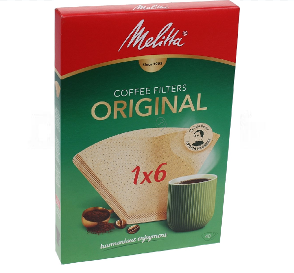 Melitta - Filtre de cafea 1x6/40 cu etichetă FSC - 6771611