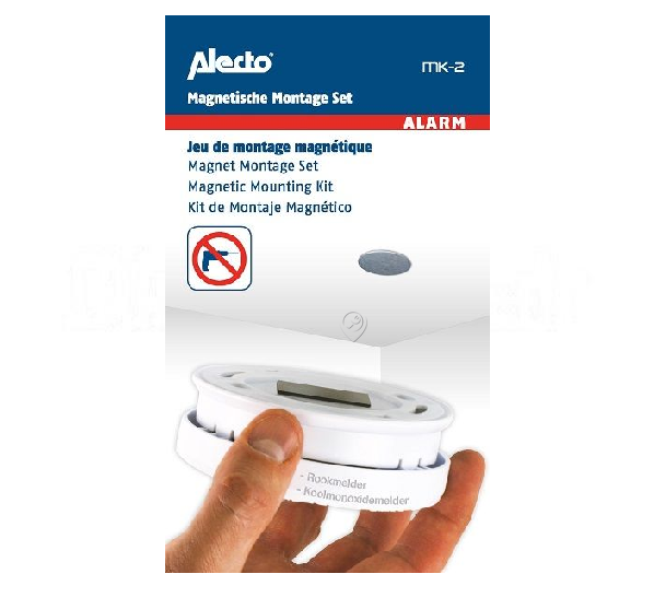 Alecto - Set de montaj pentru detectoare de fum - MK2