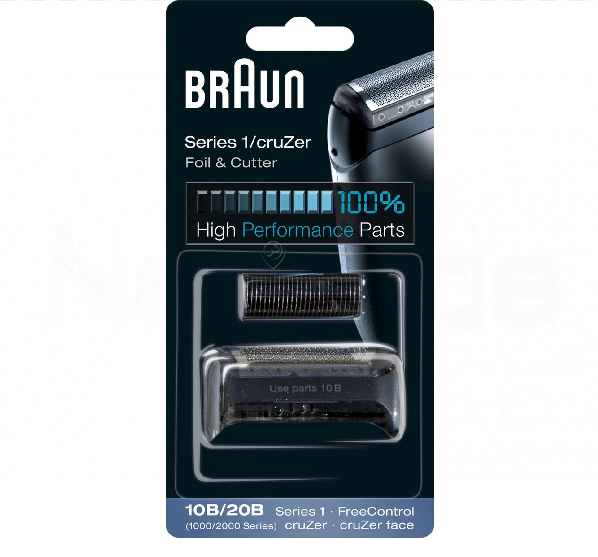 Braun - Pachet combinat freecontrol - 10b-20b - 81387932 - pentru Aparat de ras BRAUN - 1000