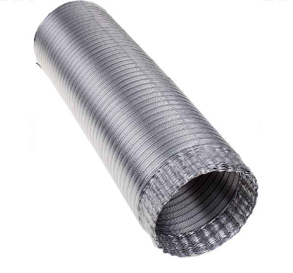 Wpro - Furtun de evacuare din Aluminiu extensibil 1,5m diametru 120 - 484000008611 - pentru Hota
