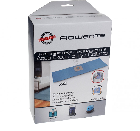 Rowenta - Sac pentru aspirator zr-81 bully/collecto/ 5 bucăți - ZR816001 - pentru ROWENTA - 4681