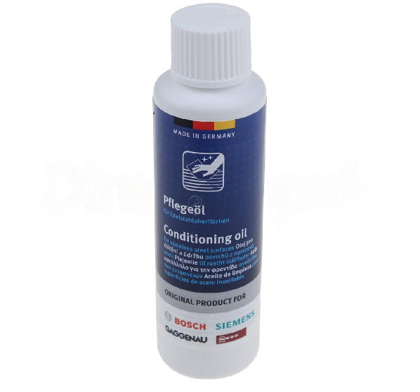 Bosch - Ulei special de întreținere pentru suprafețe din inox - 00311945 - pentru Plită/Cuptor