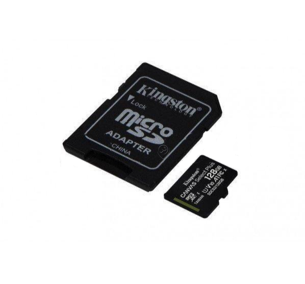 Memorie flash Kingston Technology Canvas Select Plus, 128 GB, microSDXC clasa 10 UHS-I + adaptor - SDCS2128GB