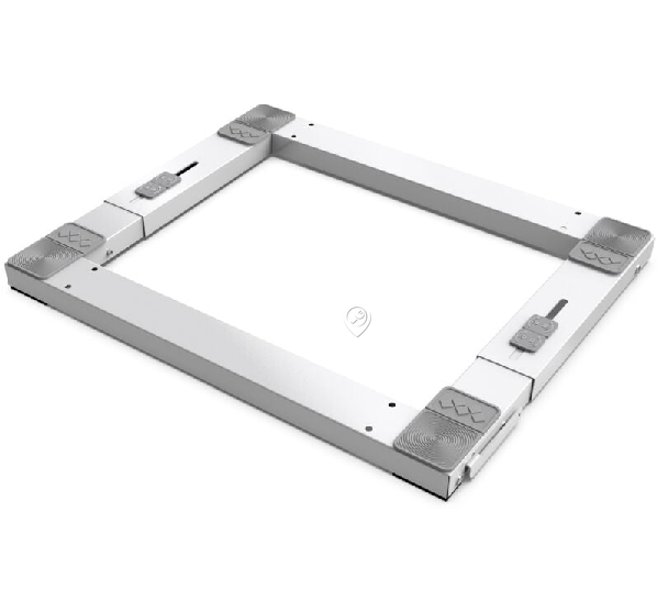 Meliconi - Cadru metalic rezistent la vibrații cu roți - wash pro - 656141 - pentru Mașină de spălat haine