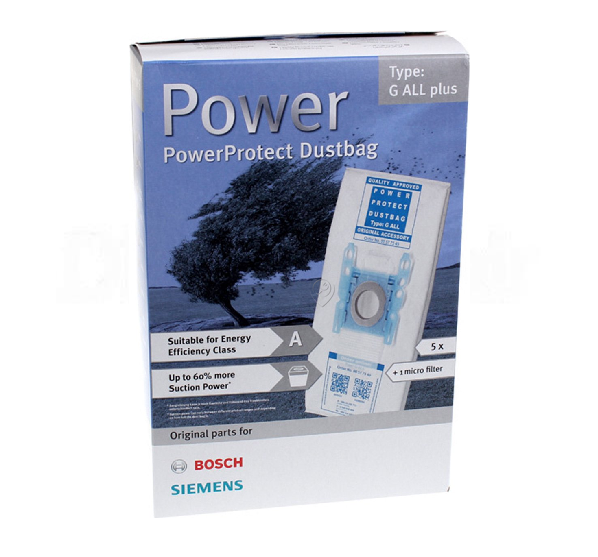 Bosch - Sac de aspirator tip G All + - 00577549 - pentru BOSCH - BSGL5332CH/02