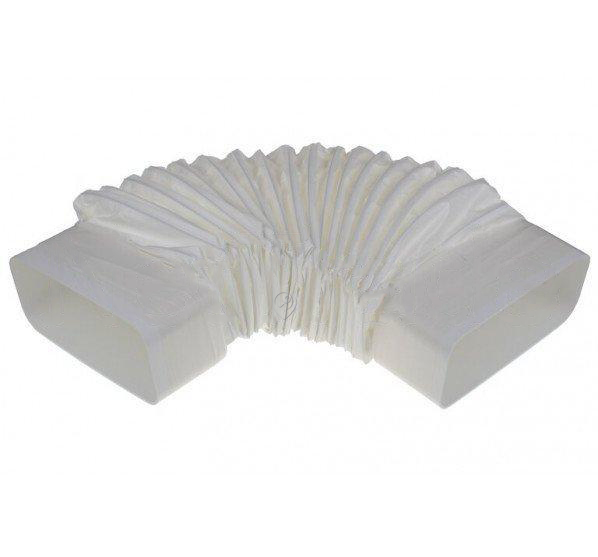 Novy - Conductă de evacuare plată și flexibilă, dimensiuni 89 x 220 mm, lungime - 906408 - pentru Hota