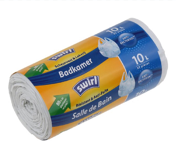 Swirl antibacterian - Saci pentru coșul de gunoi cu pedală 40x43cm 10l 37buc - 6772065 - pentru Aspirator