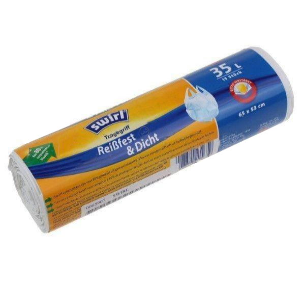 Swirl - Saci pentru coșuri cu pedală - antibacterieni - 35l - 53x65 cm - pachet/15 - 6772062