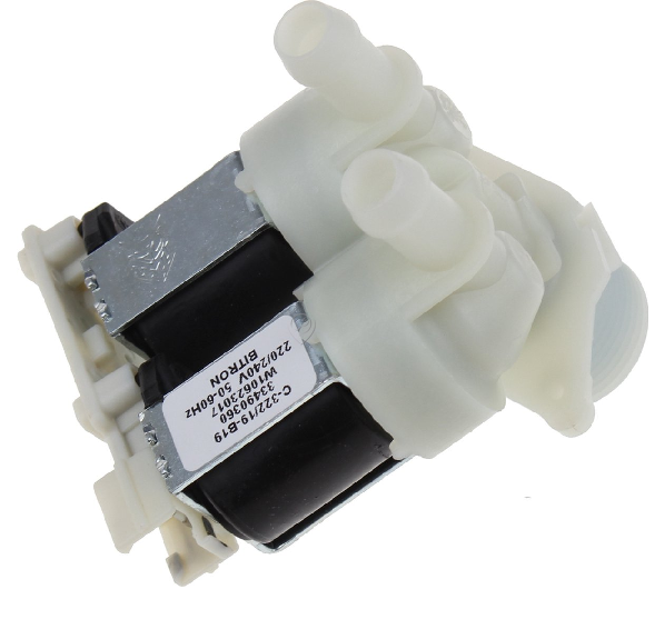 Whirlpool - Supapă de admisie - dublă - 481010623017 - pentru Mașină de spălat haine WHIRLPOOL - 858000016010 - WAPC 8S7000