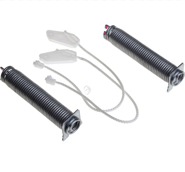 Bosch - Set de reparație pentru balama ușă cu cablu/arc - 2 buc - 00754873 - pentru Mașină de spălat vase BOSCH - sx64m030eu73