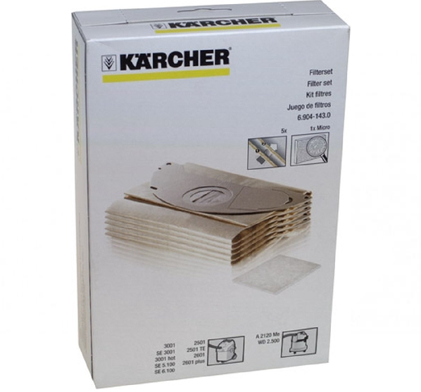 Karcher - Sac de aspirator Karcher 3001 - 69041430 - pentru KARCHER - A2120