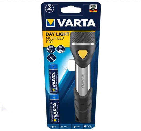Varta - Lumina de zi LED 2 AA - 16632101421 - pentru Iluminat