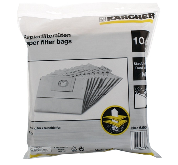 Karcher - Sac de aspirator Karcher T12/1 - set de 10 bucăți - 69043120