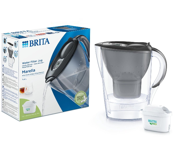 Brita - Filtru apa Marella me4w mxpro, grafit - 1051121 - pentru Tratament apă