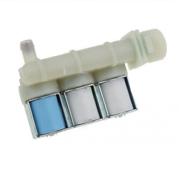 Ariston - Supapă de admisie triplă, dreaptă ie3u 7 lt. rst2,5 - C00110331 - pentru Mașină de spălat haine