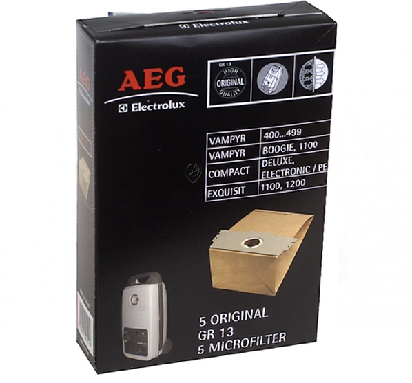 Aeg - Sac de aspirator original gr13 vampyr 400 set 5+1 - 9000876046 - pentru AEG - COMPACTDELUXE