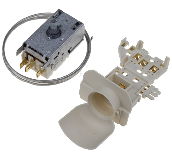 Whirlpool - Termostat Ranco K59L1231500 + Suport pentru lampă - 481228238256 - pentru Frigider/Congelator WHIRLPOOL - 853457001417 - ARG570/3