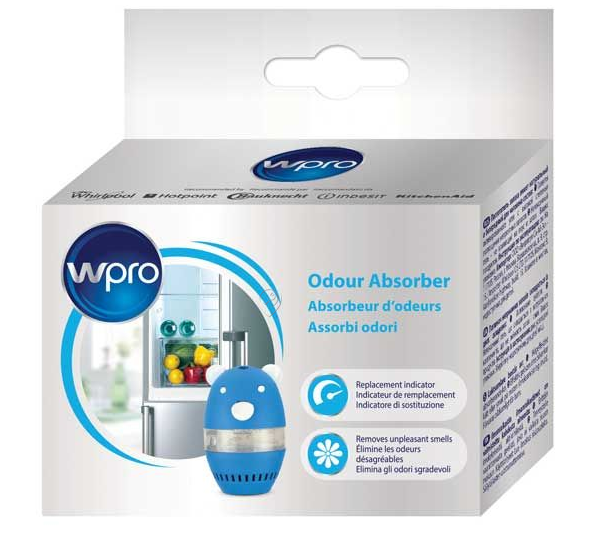 Wpro - Absorbant de mirosuri pentru frigider "2 în 1" cu cărbune activ - 484000008433