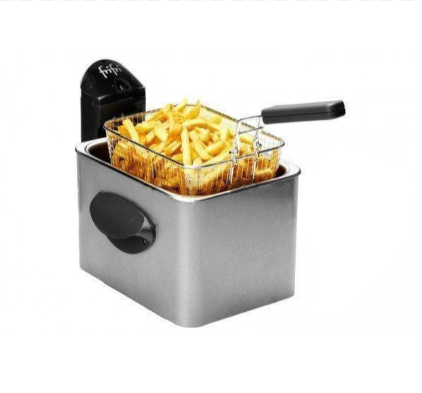 Frifri - Friteuza 1 kg cartofi prăjiți; 3,5l; 3200w; carcasă metalică, argintie - F1905