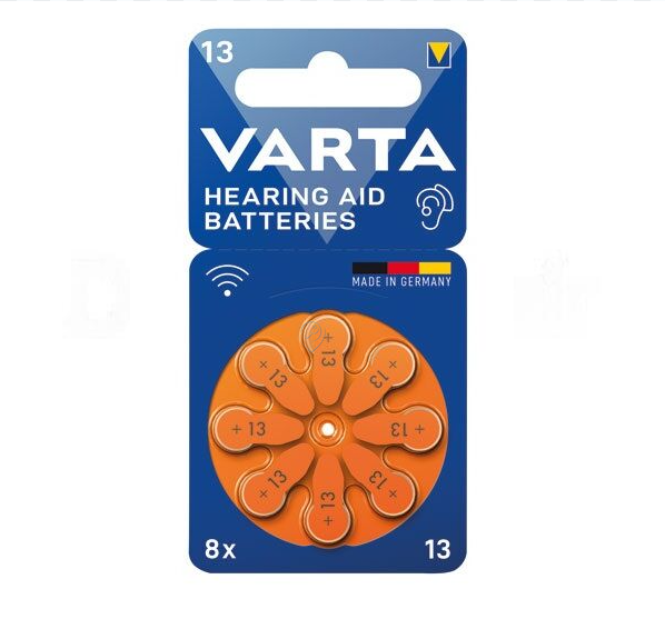 Baterie pentru aparate auditive Varta 13 blister 8 - 24606101418
