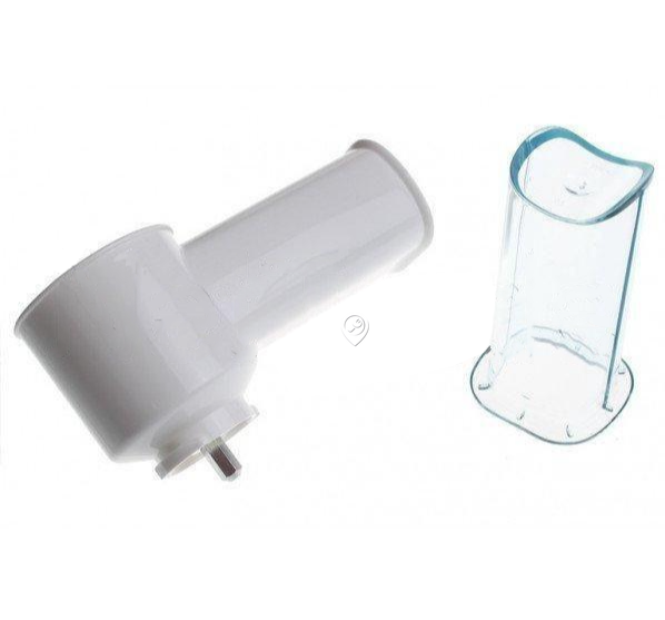 Seb - Carcasă pentru răzătoarea cu tambur / suport pentru răzătoare + împingător - SS989859 - pentru Robot de bucătărie/Mixer MOULINEX - AA1415(0)