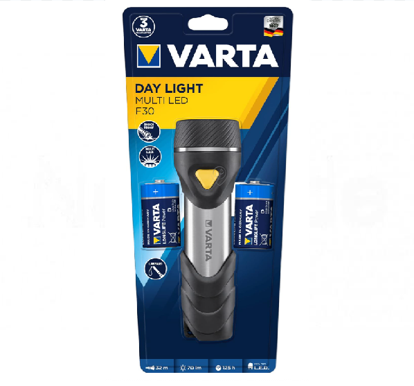 Varta - Lanternă Day Light cu LED-uri multiple F30 - 17612101421 - pentru Iluminat