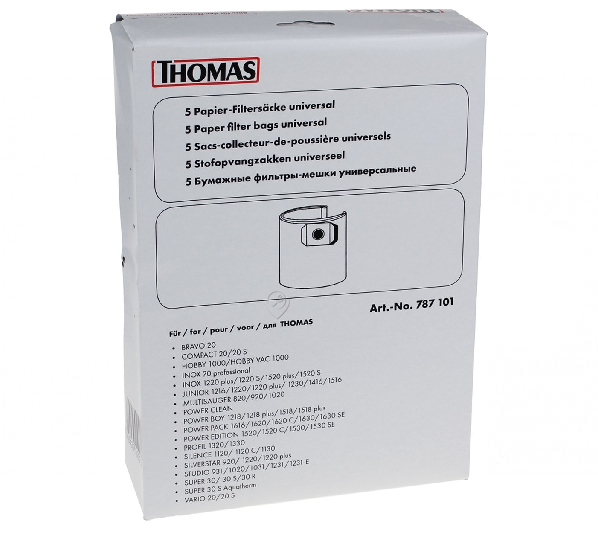 Saci de praf Thomas - 20l - 787101 - pentru Aspirator