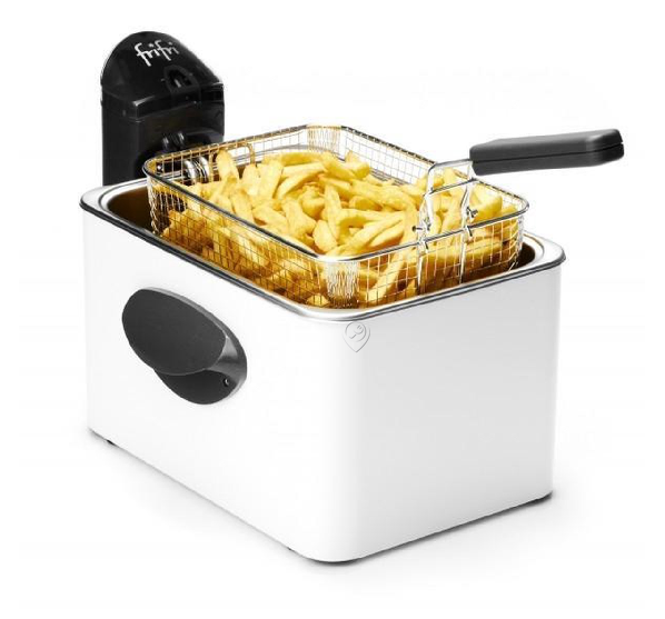 Frifri - Friteuza 1,5 kg cartofi prăjiți; 4,5l; 3200w; carcasă metalică, 10 ani - 1948B