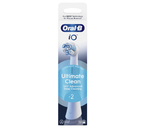 Oral-B - Capete de periuță - iO Ultimate Clean White - pachet de 2 - 8700216456791