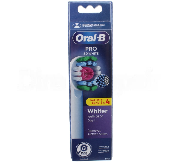 Oral-b - Capete de periuță de dinți Oral-b 3D White Refill XF 4 bucăți - 8006540894750