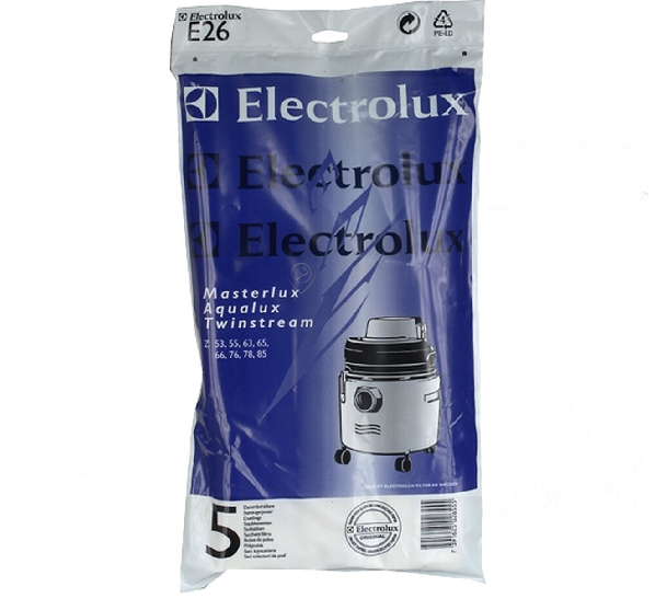 Electrolux - Sac aspirator orig z53-55-78 e26n 4 bucăți - 9001969287 - pentru ELECTROLUX - 66