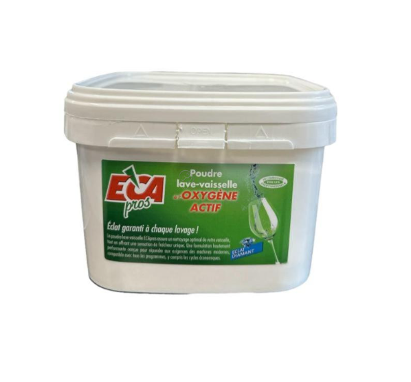 Eca - Detergent de vase pudră - oxigen activ - 2.150 kg - 023